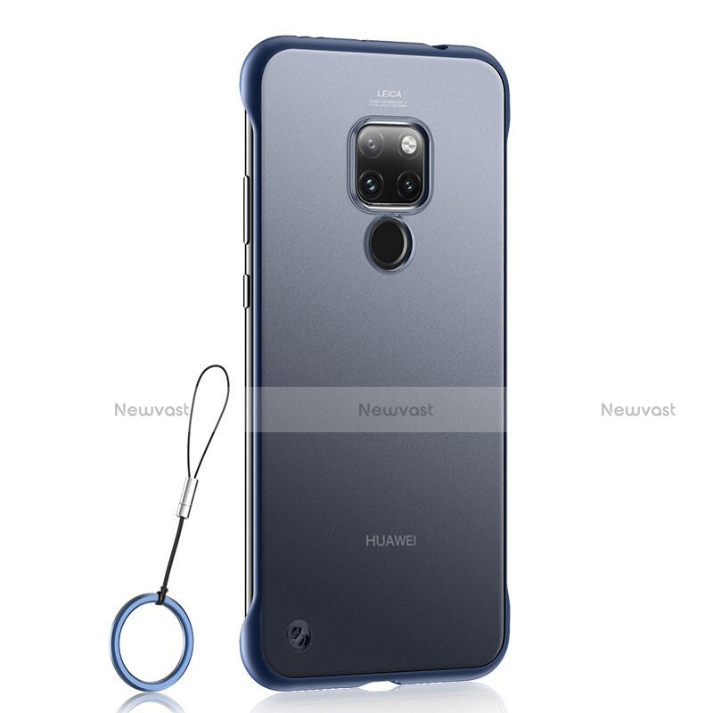 Ultra-thin Transparent Matte Finish Case U03 for Huawei Mate 20 Blue