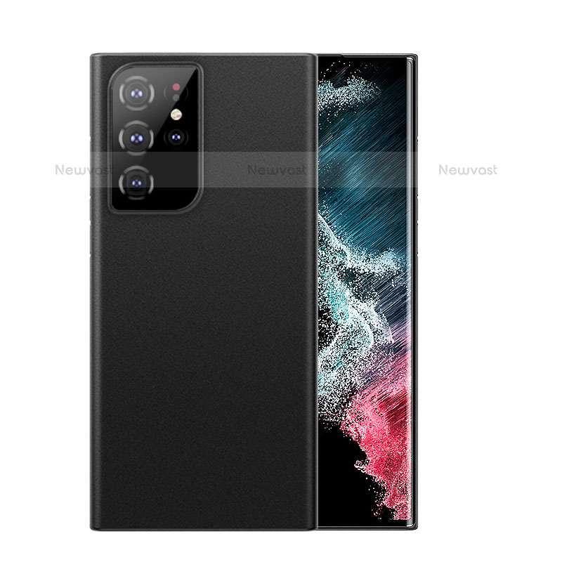 Ultra-thin Transparent Matte Finish Case U03 for Samsung Galaxy S21 Ultra 5G Black