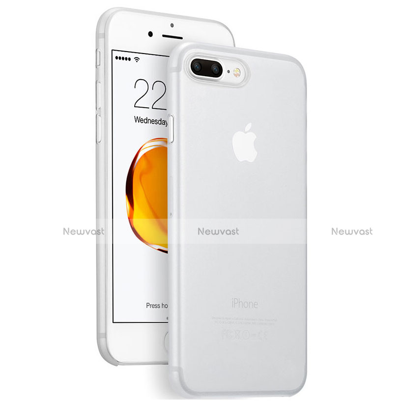 Ultra-thin Transparent Matte Finish Case W01 for Apple iPhone 7 Plus White