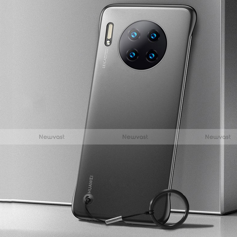 Ultra-thin Transparent Matte Finish Cover Case for Huawei Mate 30E Pro 5G Black