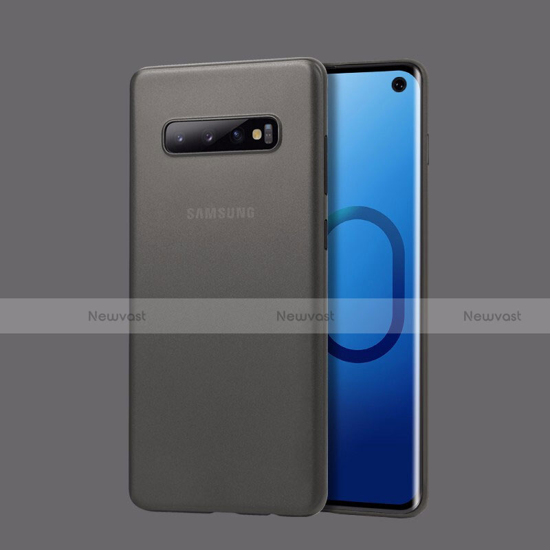 Ultra-thin Transparent Matte Finish Cover Case for Samsung Galaxy S10 5G Gray