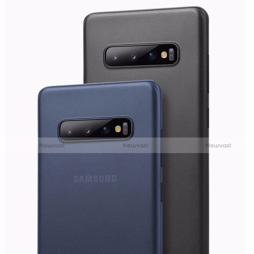 Ultra-thin Transparent Matte Finish Cover Case for Samsung Galaxy S10 Plus