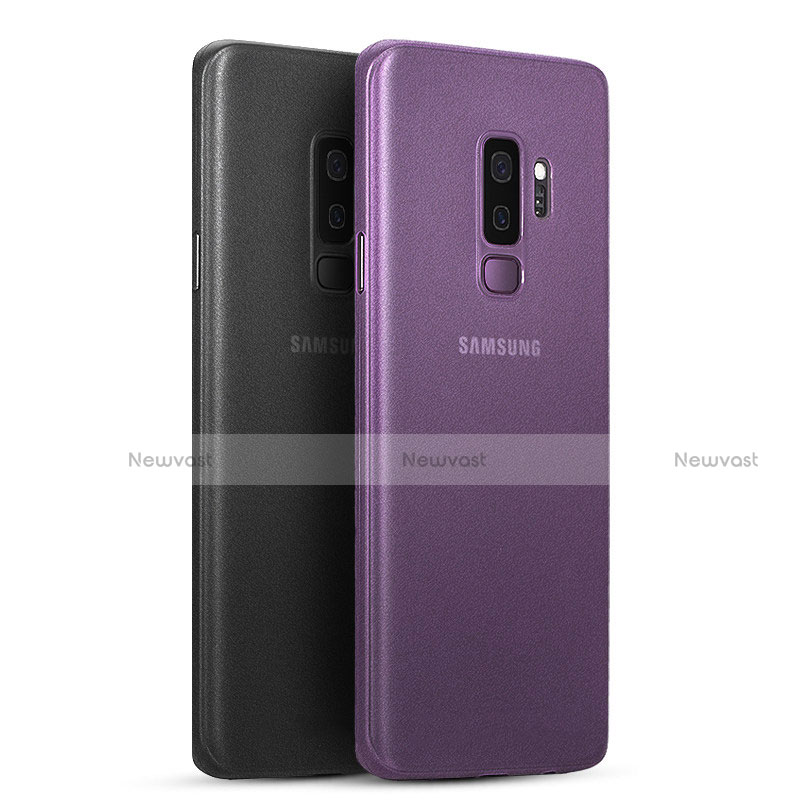 Ultra-thin Transparent Matte Finish Cover Case for Samsung Galaxy S9 Plus