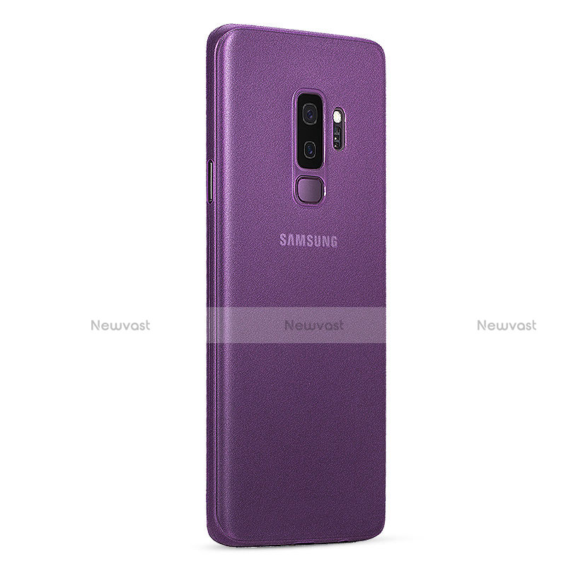 Ultra-thin Transparent Matte Finish Cover Case for Samsung Galaxy S9 Plus