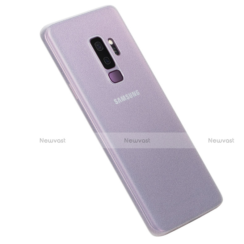 Ultra-thin Transparent Matte Finish Cover Case for Samsung Galaxy S9 Plus Clear