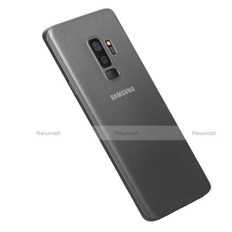 Ultra-thin Transparent Matte Finish Cover Case for Samsung Galaxy S9 Plus Gray