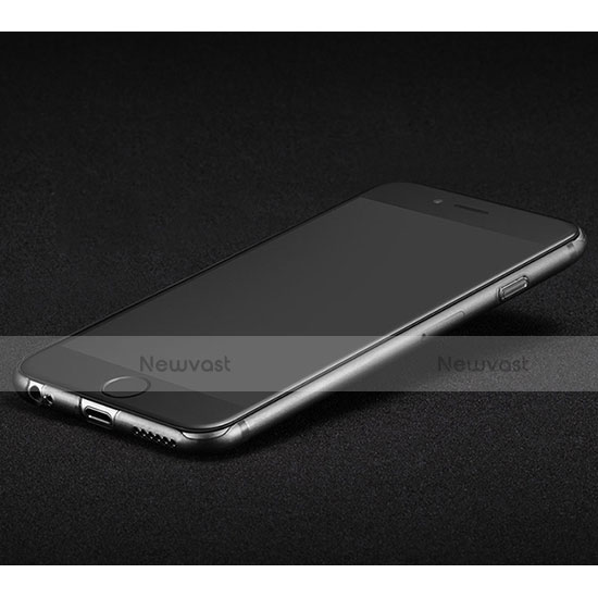 Ultra-thin Transparent Matte Finish Soft Case for Apple iPhone 6S Plus Dark Gray