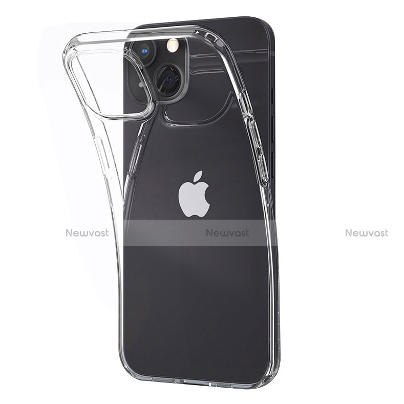 Ultra-thin Transparent TPU Soft Case A02 for Apple iPhone 13 Mini Clear