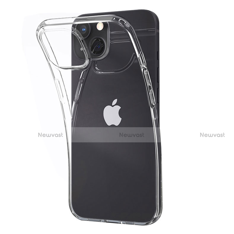 Ultra-thin Transparent TPU Soft Case A02 for Apple iPhone 14 Clear