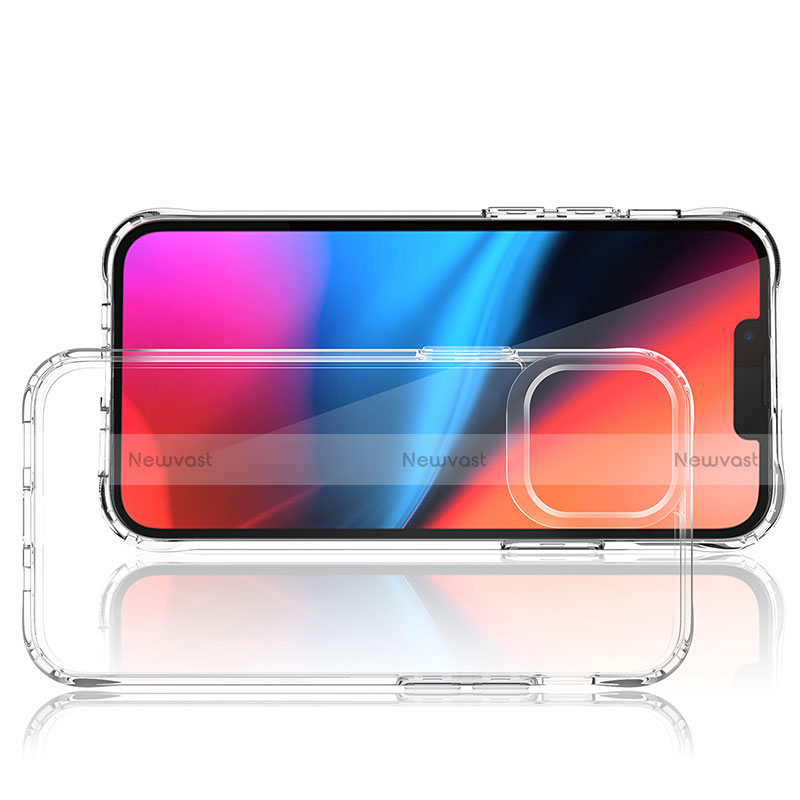 Ultra-thin Transparent TPU Soft Case A03 for Apple iPhone 13 Mini Clear