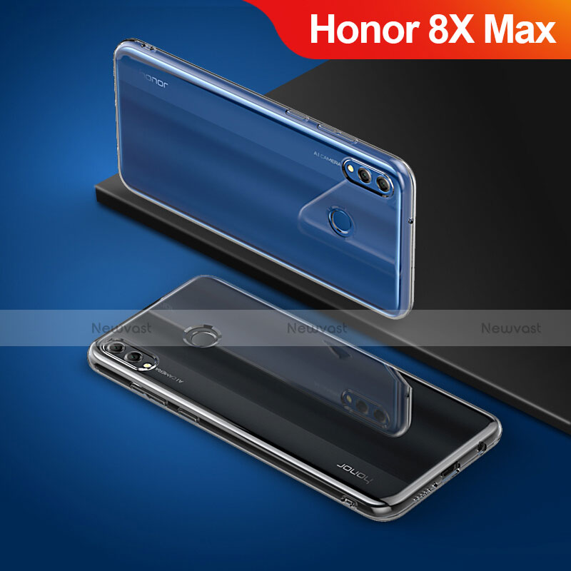 Ultra-thin Transparent TPU Soft Case A03 for Huawei Honor 8X Max Clear