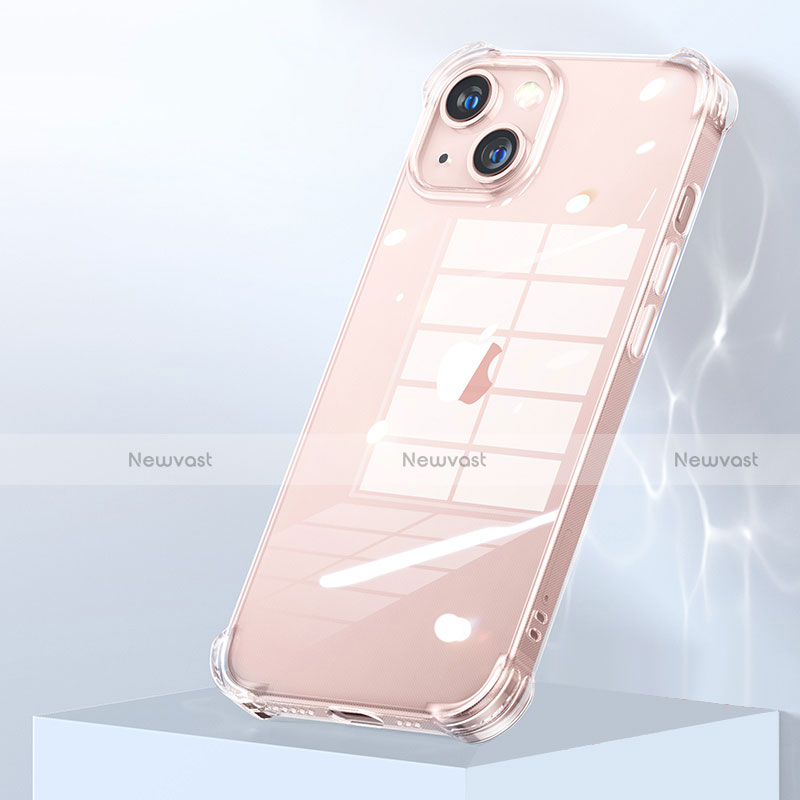 Ultra-thin Transparent TPU Soft Case A06 for Apple iPhone 14 Clear