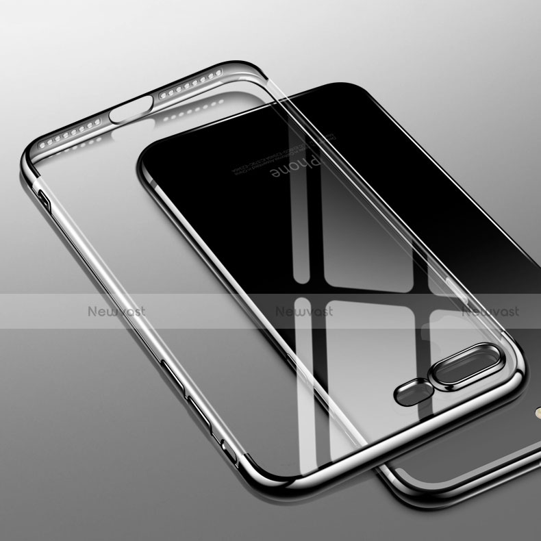 Ultra-thin Transparent TPU Soft Case A07 for Apple iPhone 7 Plus Black