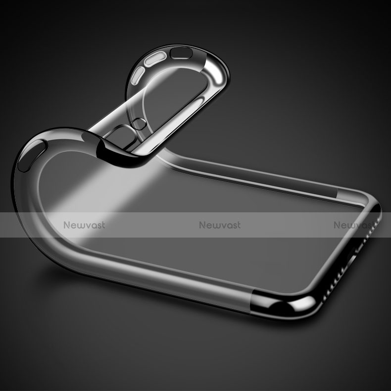 Ultra-thin Transparent TPU Soft Case A07 for Apple iPhone 8 Plus Black