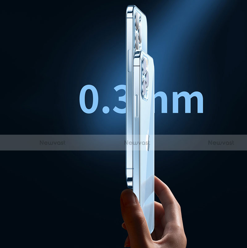 Ultra-thin Transparent TPU Soft Case A08 for Apple iPhone 13 Pro Max Clear