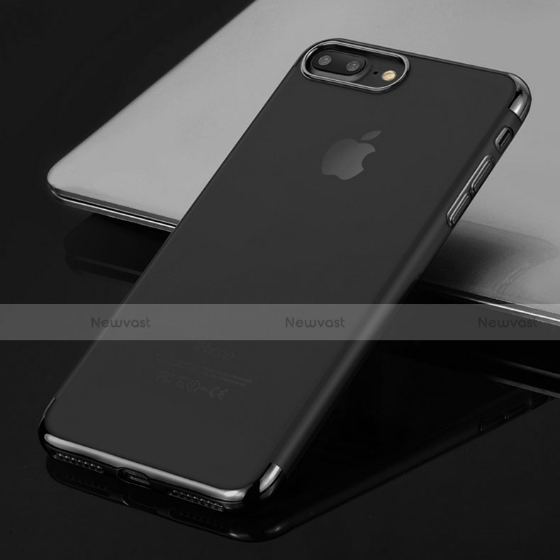 Ultra-thin Transparent TPU Soft Case A22 for Apple iPhone 7 Plus Black