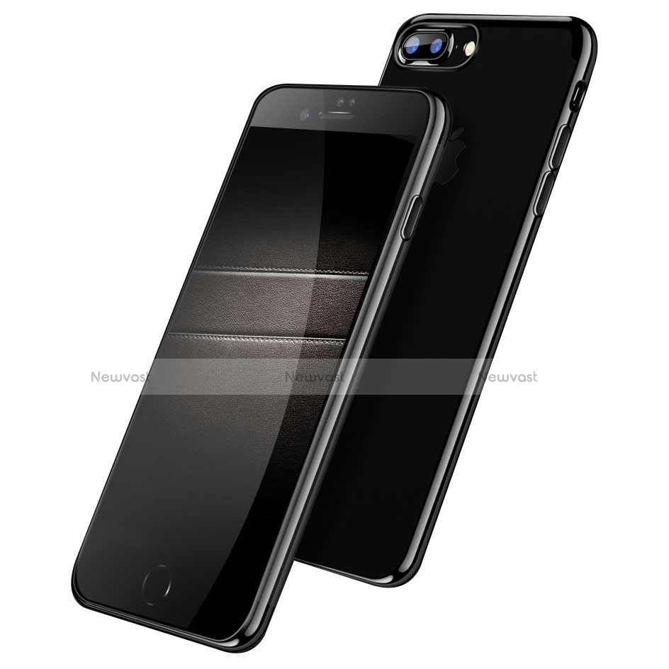 Ultra-thin Transparent TPU Soft Case A22 for Apple iPhone 8 Plus Black