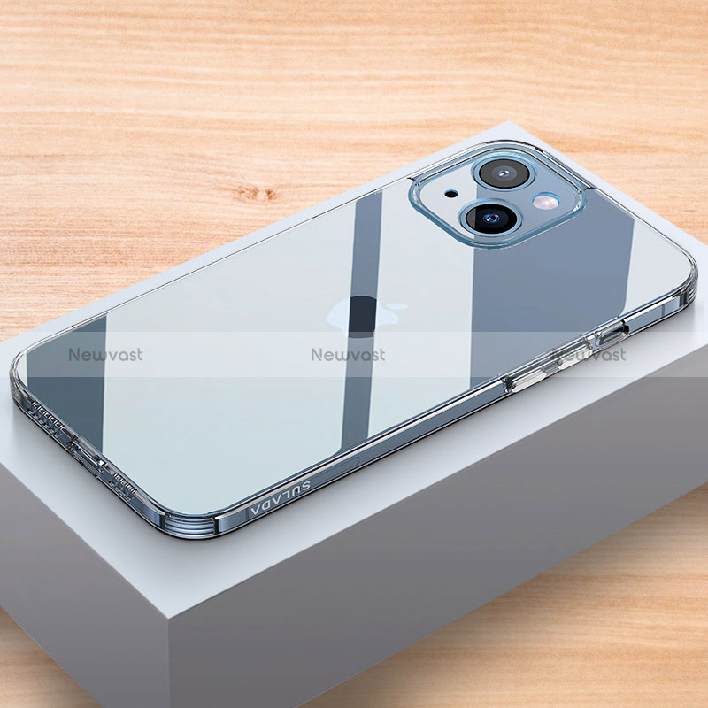 Ultra-thin Transparent TPU Soft Case C01 for Apple iPhone 15 Clear