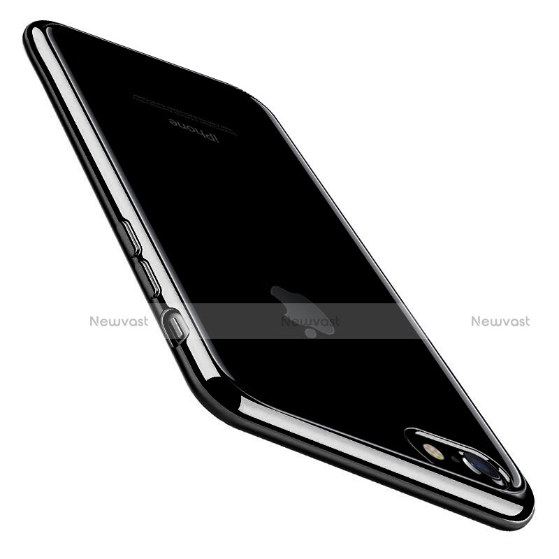 Ultra-thin Transparent TPU Soft Case C01 for Apple iPhone 8 Black