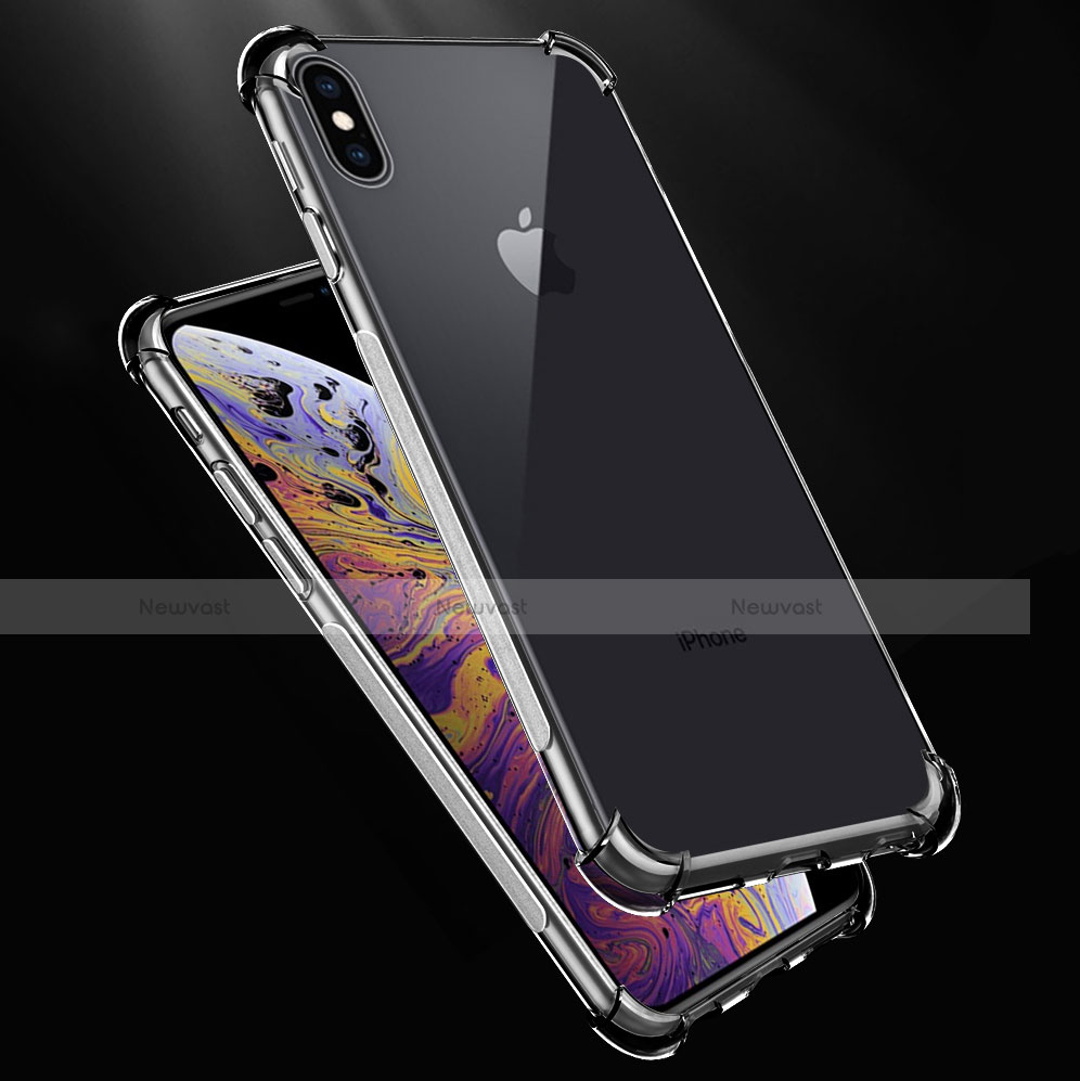 Ultra-thin Transparent TPU Soft Case C07 for Apple iPhone X Clear