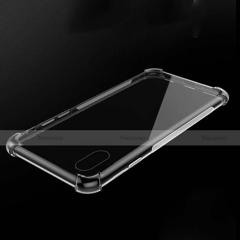 Ultra-thin Transparent TPU Soft Case C07 for Apple iPhone X Clear