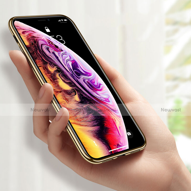 Ultra-thin Transparent TPU Soft Case C12 for Apple iPhone Xs Max Gold