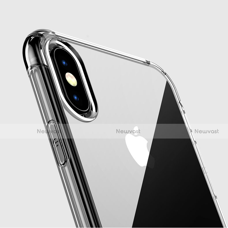 Ultra-thin Transparent TPU Soft Case C17 for Apple iPhone X Clear