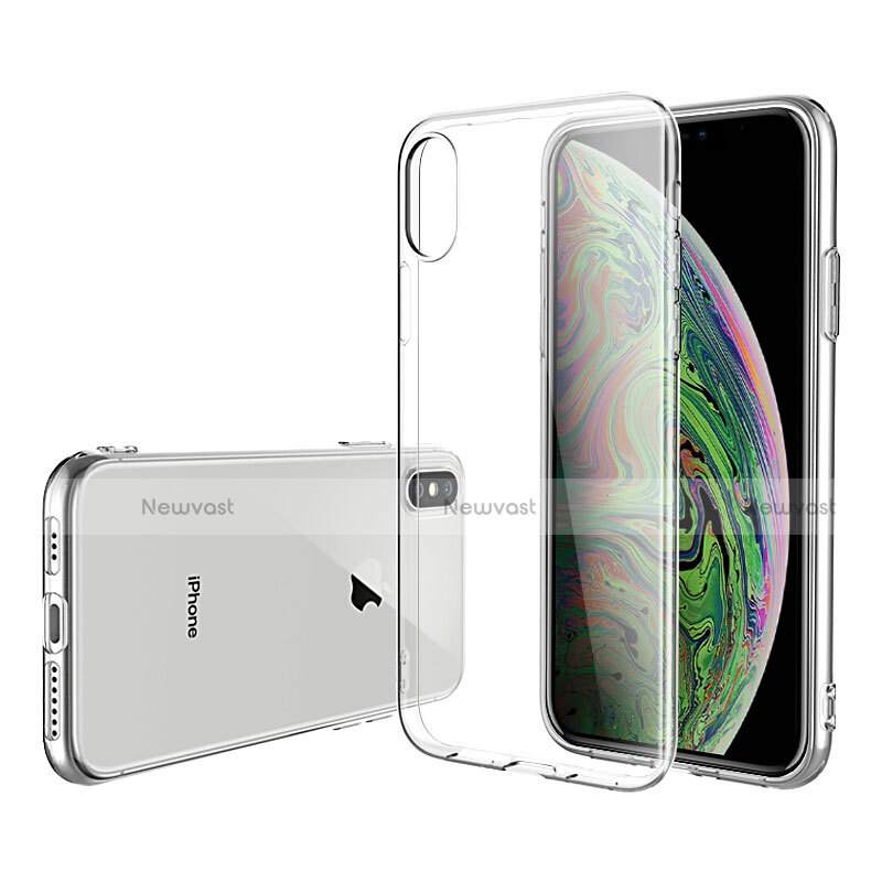 Ultra-thin Transparent TPU Soft Case C19 for Apple iPhone X Clear