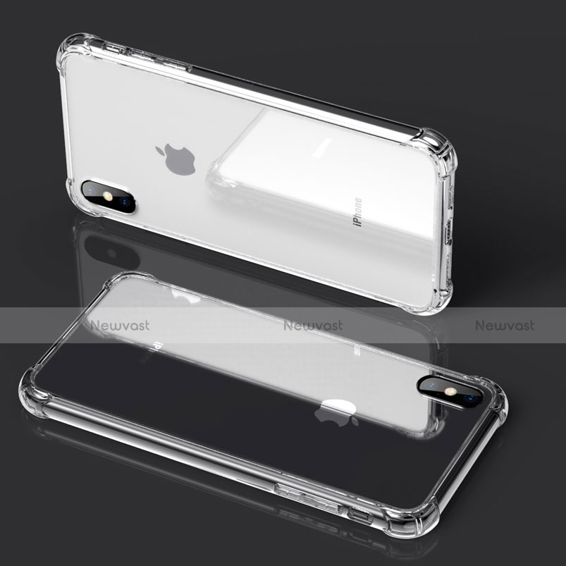 Ultra-thin Transparent TPU Soft Case C20 for Apple iPhone X Clear