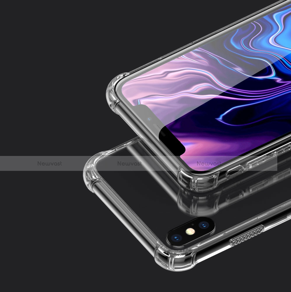 Ultra-thin Transparent TPU Soft Case C20 for Apple iPhone X Clear
