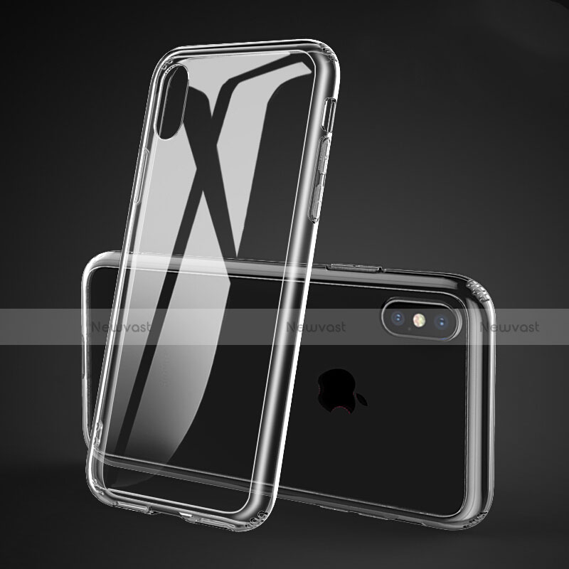 Ultra-thin Transparent TPU Soft Case C21 for Apple iPhone X Clear