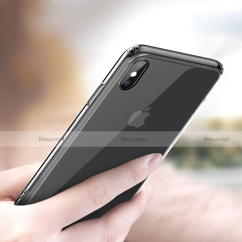 Ultra-thin Transparent TPU Soft Case C21 for Apple iPhone X Clear