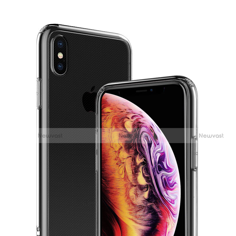 Ultra-thin Transparent TPU Soft Case C22 for Apple iPhone X Clear