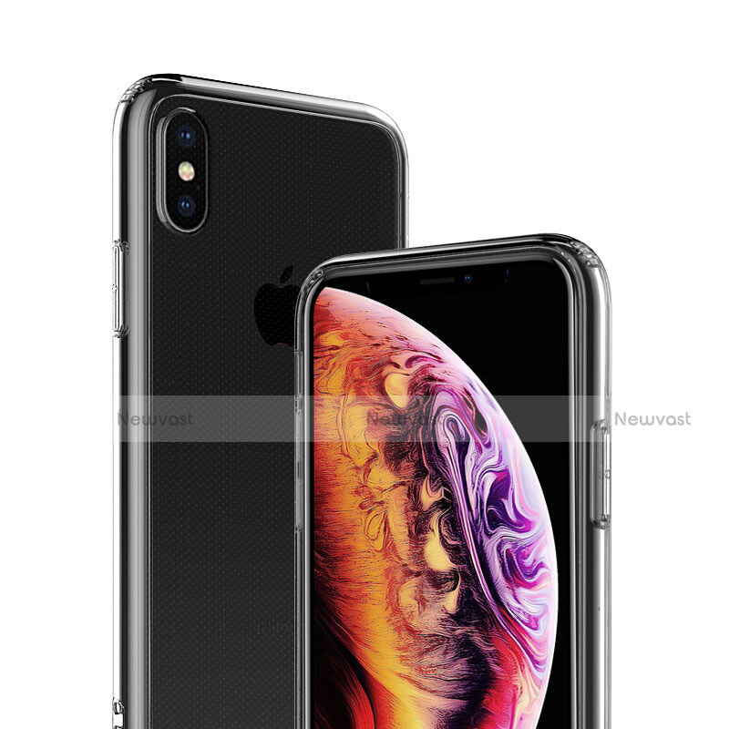 Ultra-thin Transparent TPU Soft Case C22 for Apple iPhone Xs Clear