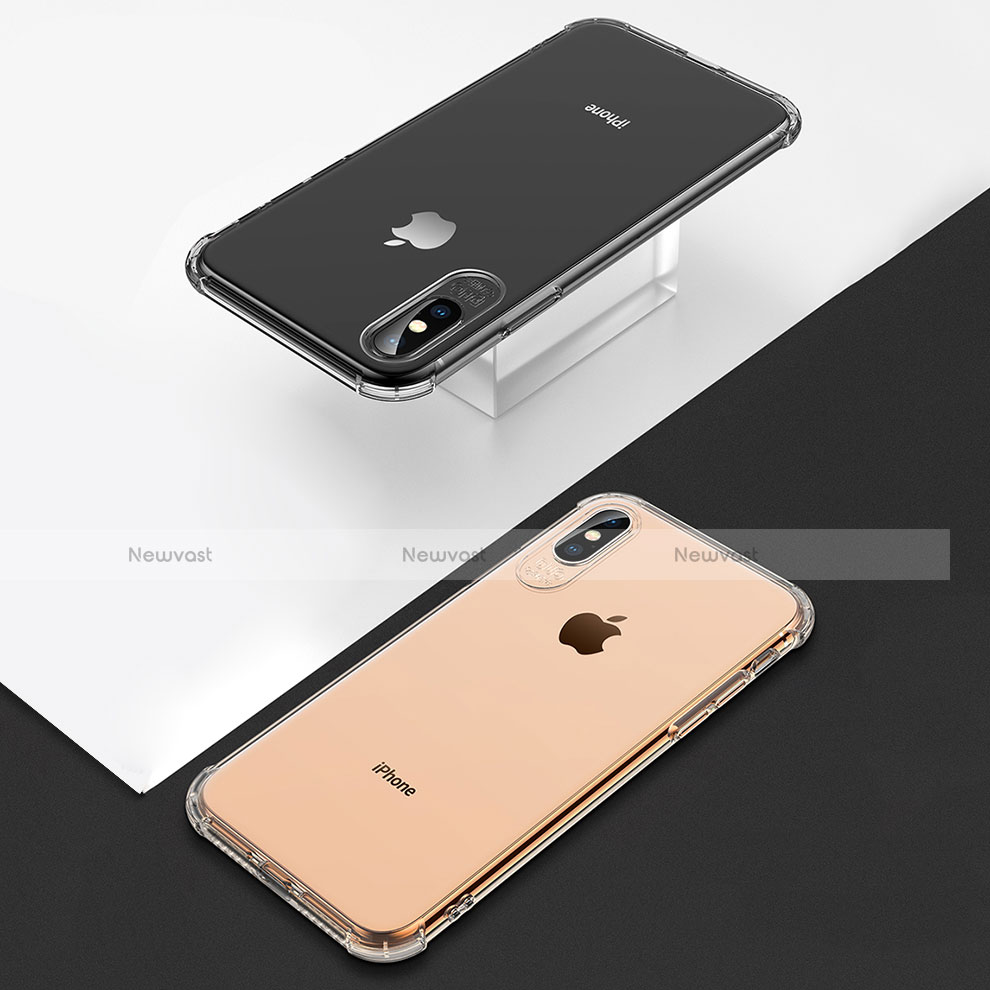 Ultra-thin Transparent TPU Soft Case C23 for Apple iPhone X Clear