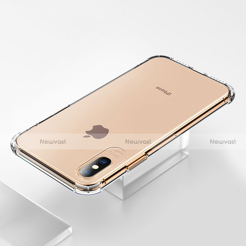 Ultra-thin Transparent TPU Soft Case C23 for Apple iPhone Xs Clear