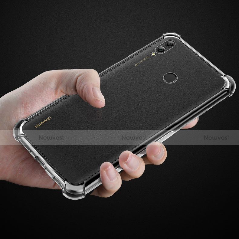 Ultra-thin Transparent TPU Soft Case Cover A01 for Huawei Honor 8X Max Clear