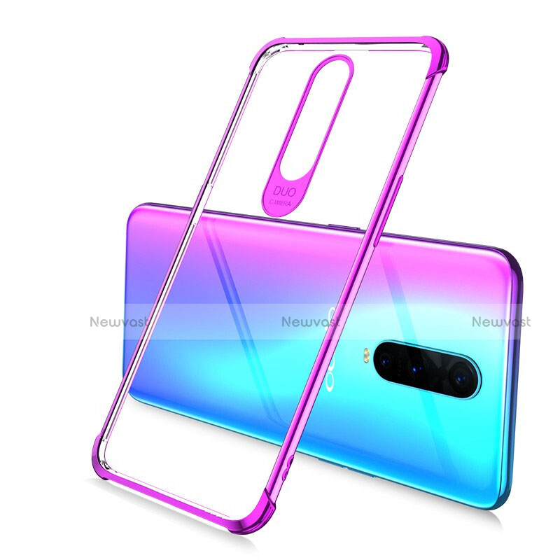 Ultra-thin Transparent TPU Soft Case Cover A02 for Oppo R17 Pro