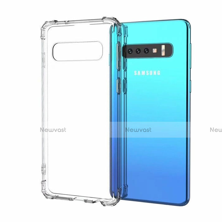 Ultra-thin Transparent TPU Soft Case Cover A05 for Samsung Galaxy S10 Clear