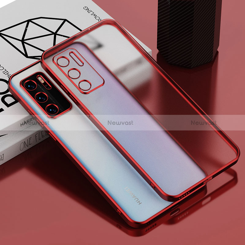 Ultra-thin Transparent TPU Soft Case Cover AN1 for Huawei P40