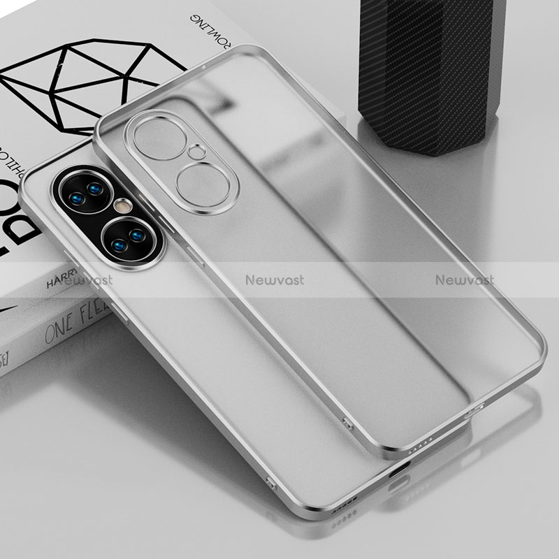 Ultra-thin Transparent TPU Soft Case Cover AN1 for Huawei P50 Pro