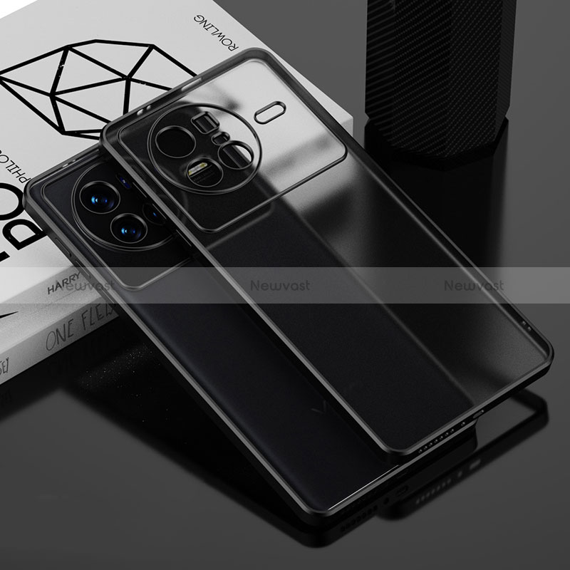 Ultra-thin Transparent TPU Soft Case Cover AN1 for Vivo X80 Pro 5G