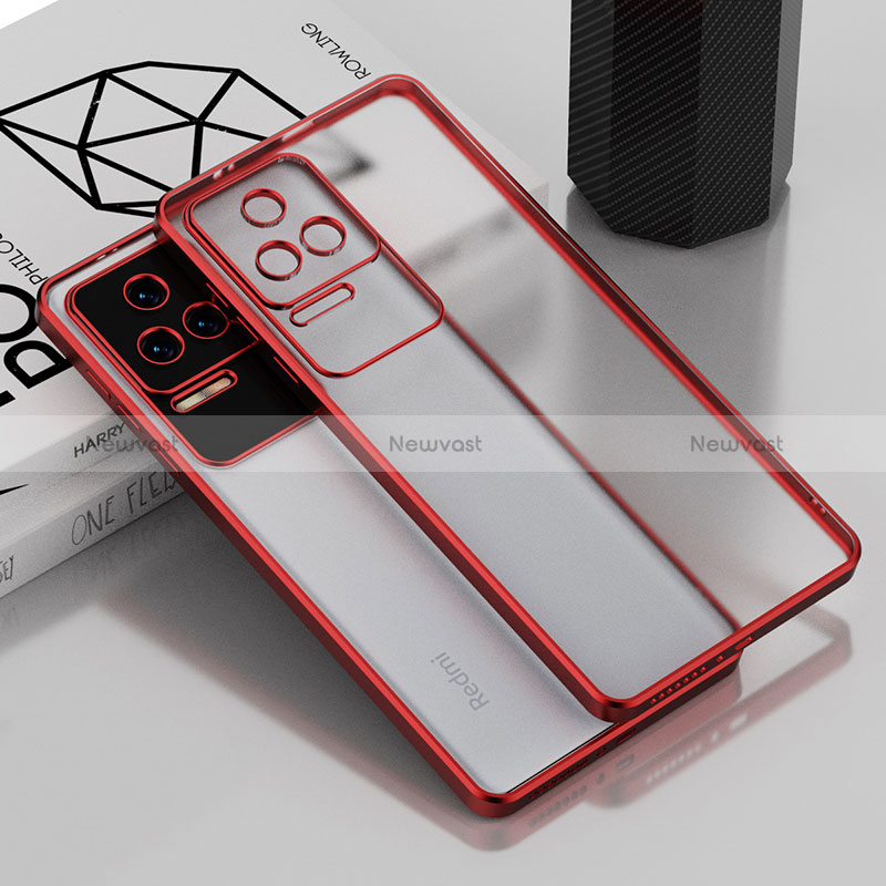 Ultra-thin Transparent TPU Soft Case Cover AN1 for Xiaomi Poco F4 5G