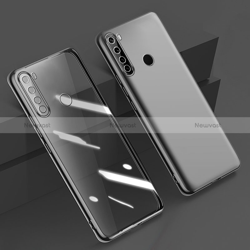 Ultra-thin Transparent TPU Soft Case Cover D01 for Xiaomi Redmi Note 8 (2021)