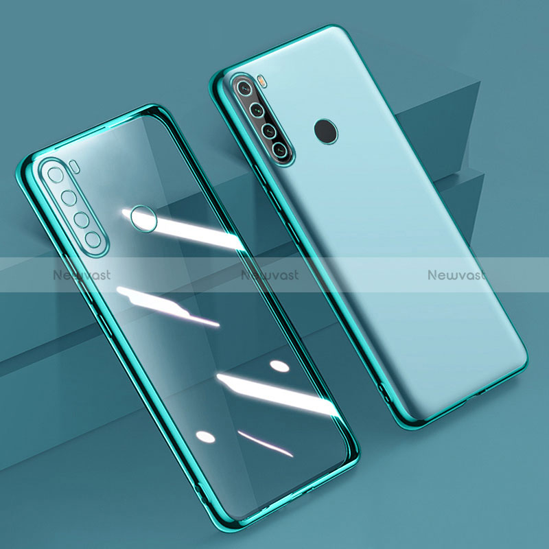 Ultra-thin Transparent TPU Soft Case Cover D01 for Xiaomi Redmi Note 8 (2021)