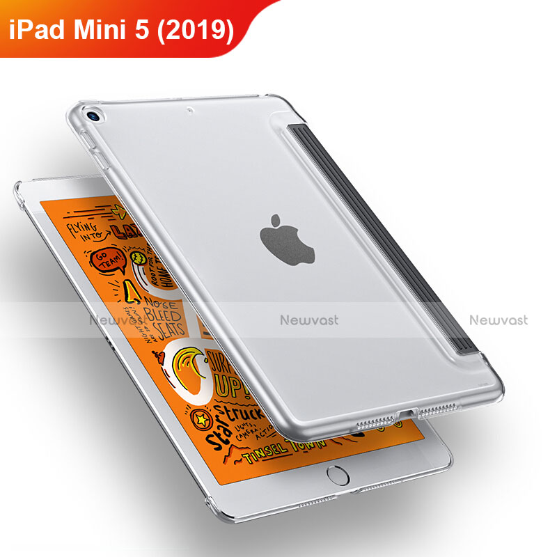 Ultra-thin Transparent TPU Soft Case Cover for Apple iPad Mini 5 (2019) Clear