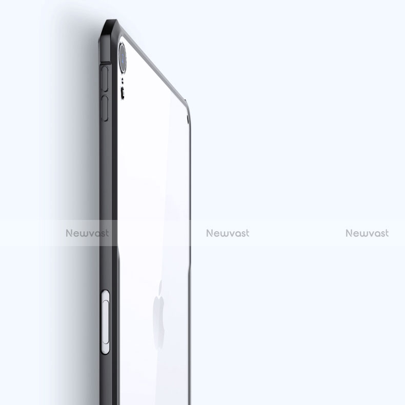 Ultra-thin Transparent TPU Soft Case Cover for Apple iPad Pro 11 (2018) Black