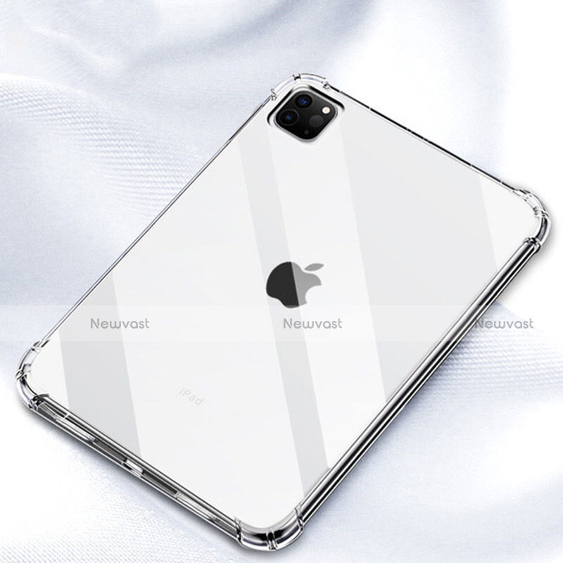 Ultra-thin Transparent TPU Soft Case Cover for Apple iPad Pro 12.9 (2020) Clear