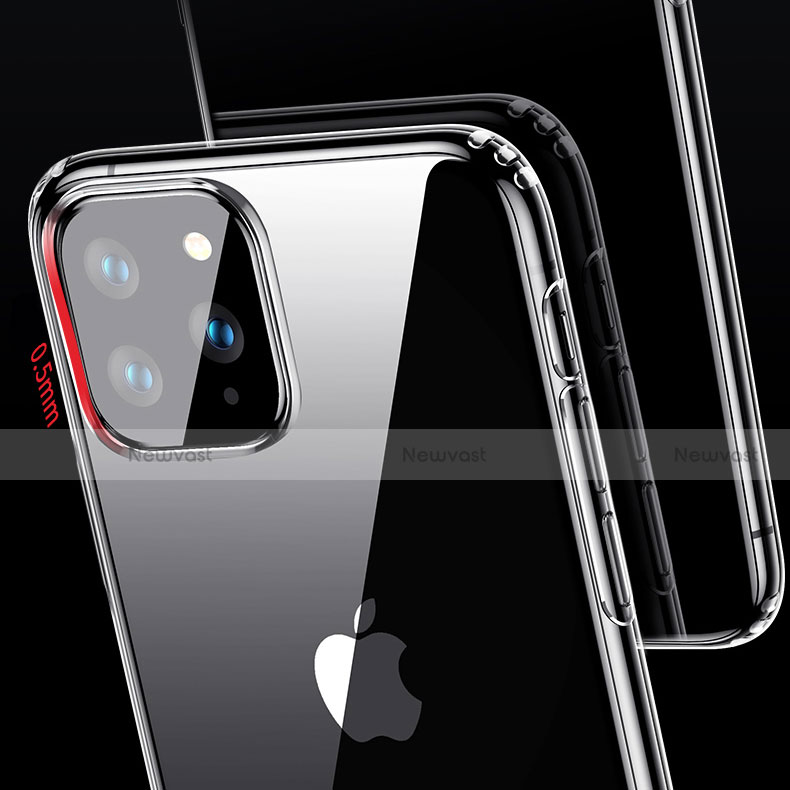 Ultra-thin Transparent TPU Soft Case Cover for Apple iPhone 11 Pro Max Clear