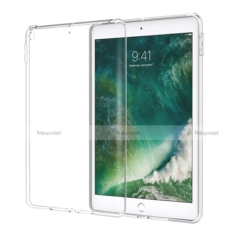 Ultra-thin Transparent TPU Soft Case Cover for Apple New iPad 9.7 (2017) Clear